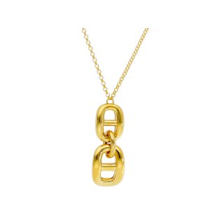 Songa Antonio - Girocolli Con Centrale Fisso - Oro Giallo - 45Cm