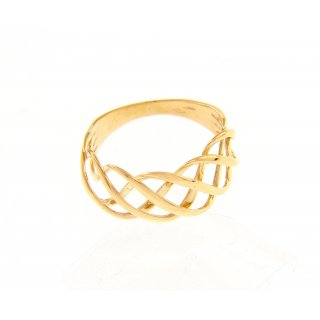 Songa Antonio - Anello Multifilo - Oro Giallo - Design Elegante