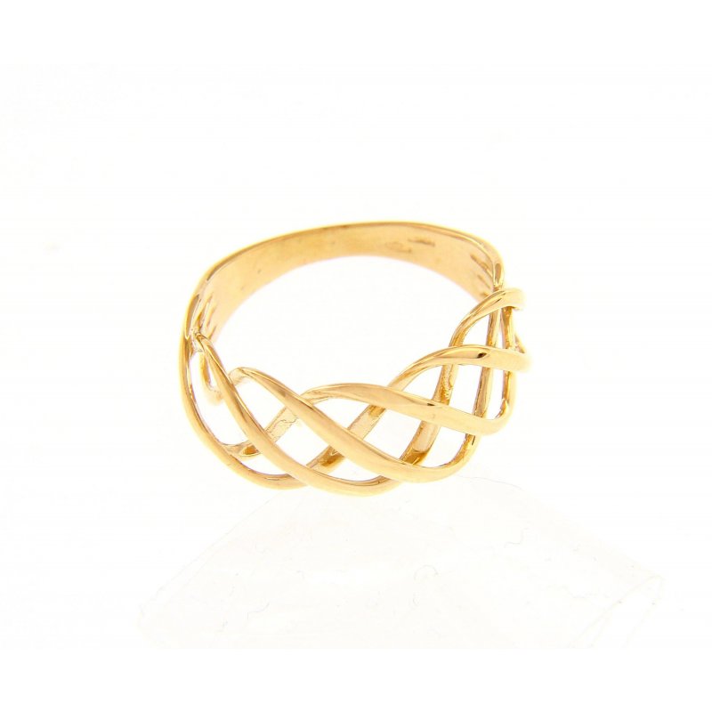Songa Antonio - Anello Multifilo - Oro Giallo - Design Elegante