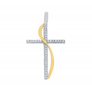 Songa Antonio - Croci Modell - Oro Giallo E Bianco