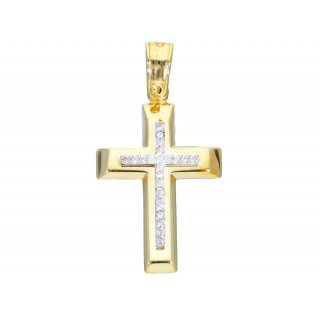 Songa Antonio - Croci Modell - Oro Giallo E Bianco