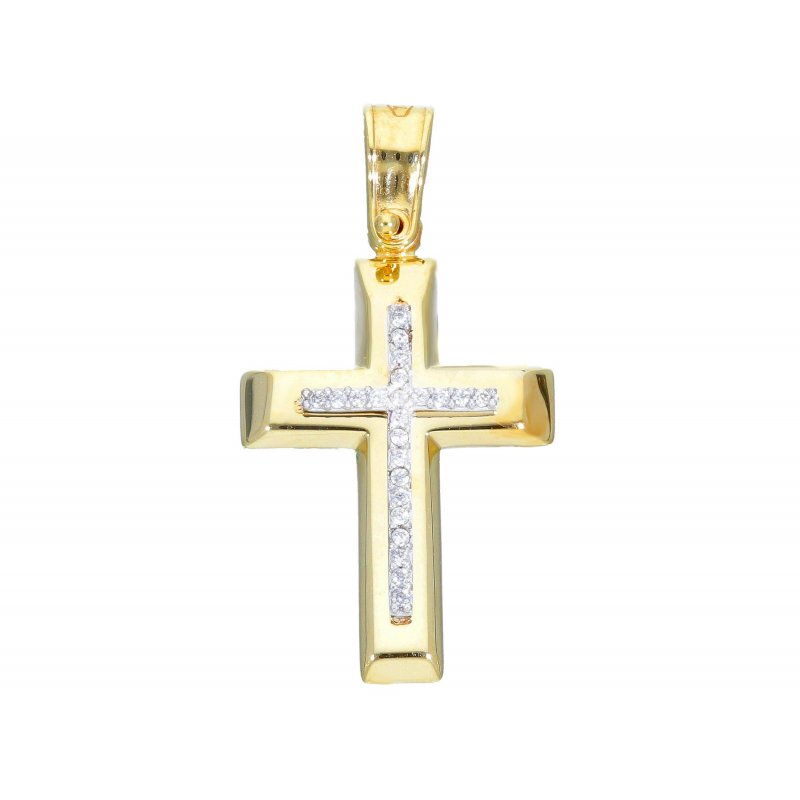 Songa Antonio - Croci Modell - Oro Giallo E Bianco