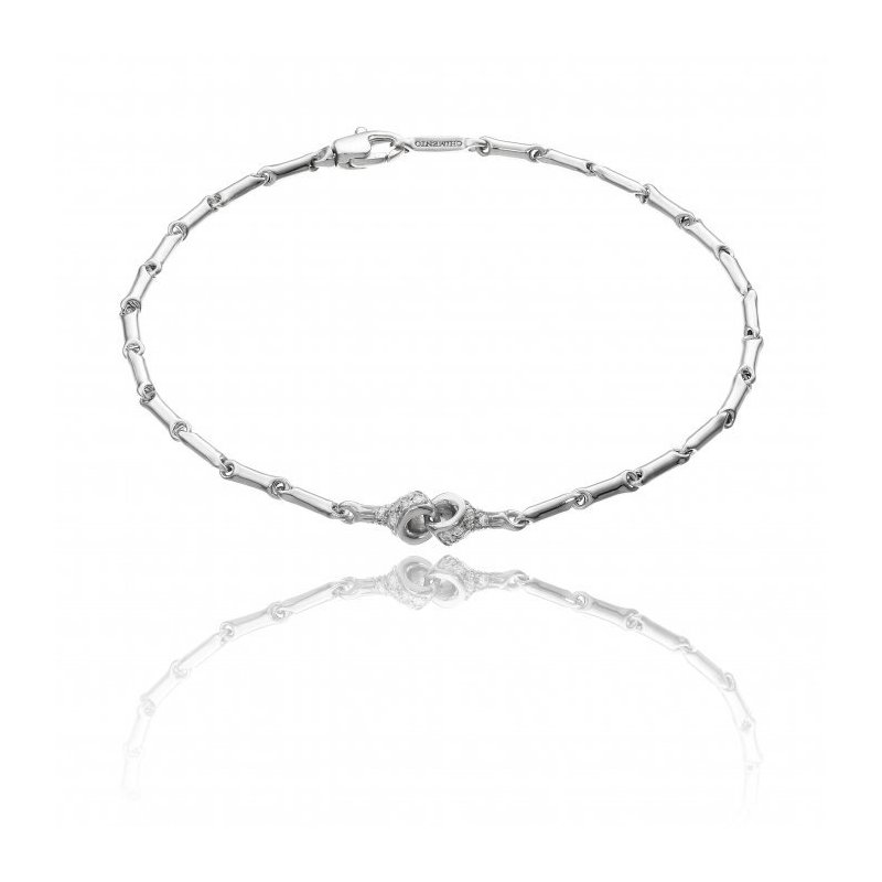 Chimento - Bracciale Bamboo - Oro Bianco