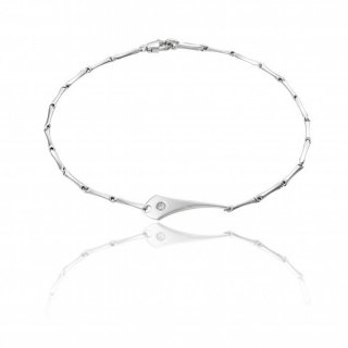 Chimento - Bracciale Bamboo - Oro Bianco