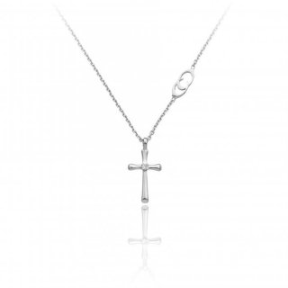 Chimento - Pendenti Con Catena - Oro Bianco - Brillanti