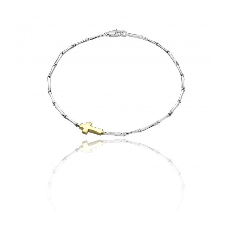 Chimento - Bracciale Bamboo - Oro Bicolore
