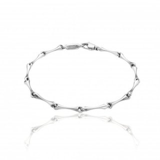 Chimento - Bracciale Bamboo Classic - Oro Bianco