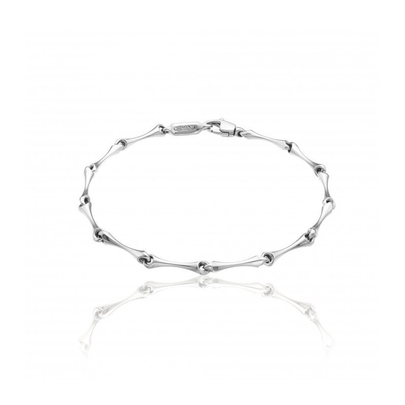 Chimento - Bracciale Bamboo Classic - Oro Bianco