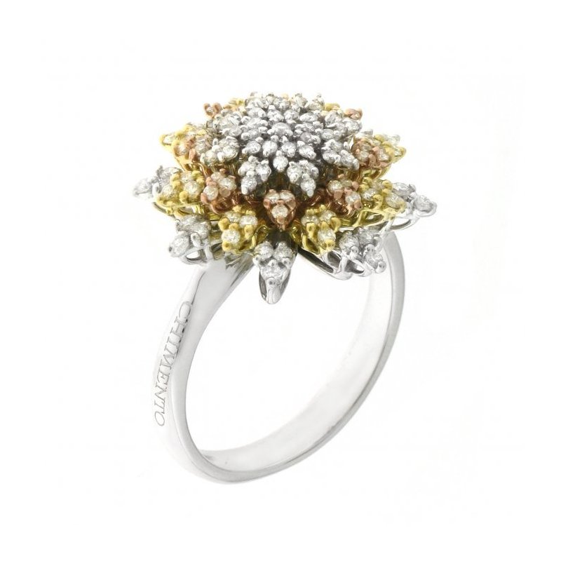 Chimento - Anello Tradition - Oro Tricolore