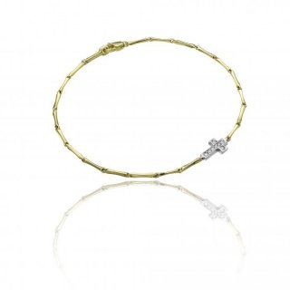 Chimento - Bracciale Bamboo - Oro Bicolore