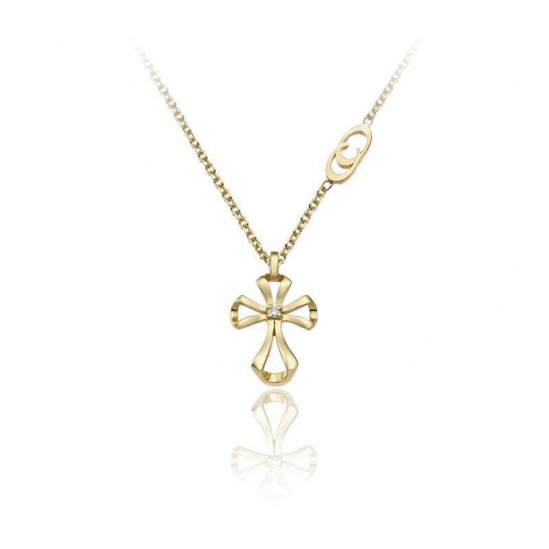 Chimento - Pendenti Catena - Oro Giallo - Brillanti