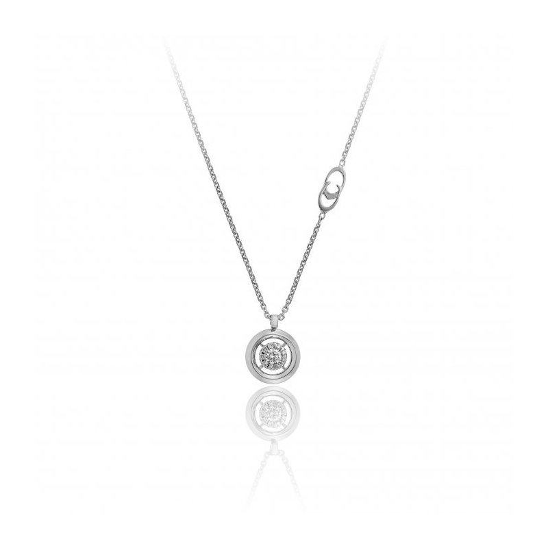 Chimento - Girocollo Link Intrecci - Oro Bianco