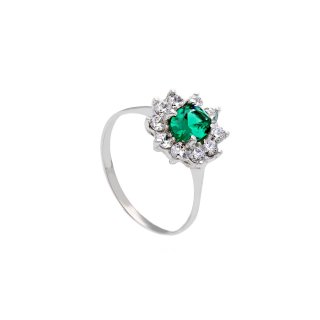Anello Con Centrale E Contorno