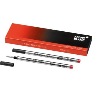 Montblanc 2 Refill Per Roller Punta M Nightfire Red