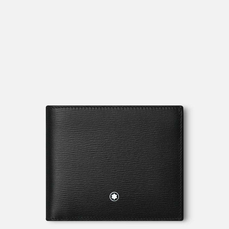 Montblanc - Portafoglio Meisterstuck 4810 - Nero - Pelle