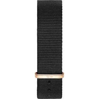 Daniel Wellington - Cinturino Cornwall - Nero - Tessuto