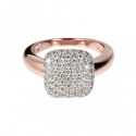 Bronzallure - Anello Con Pavè - Eleganza Brillante