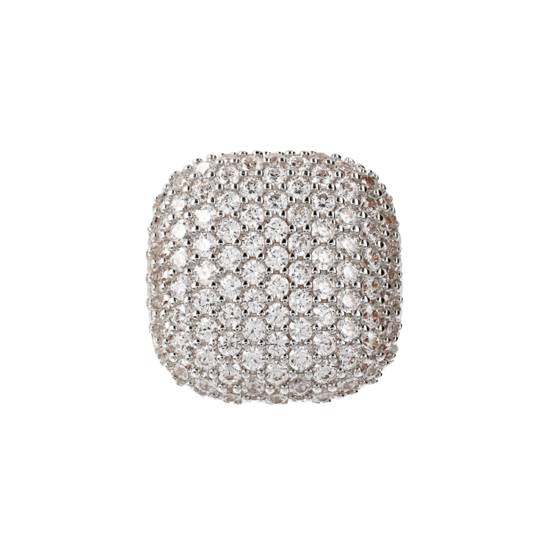 Bronzallure - Anello Con Pavè - Eleganza Brillante