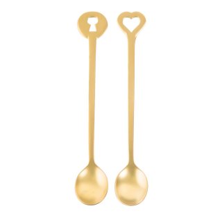 Sambonet - Set 2 Cucchiaini - Party - Gold
