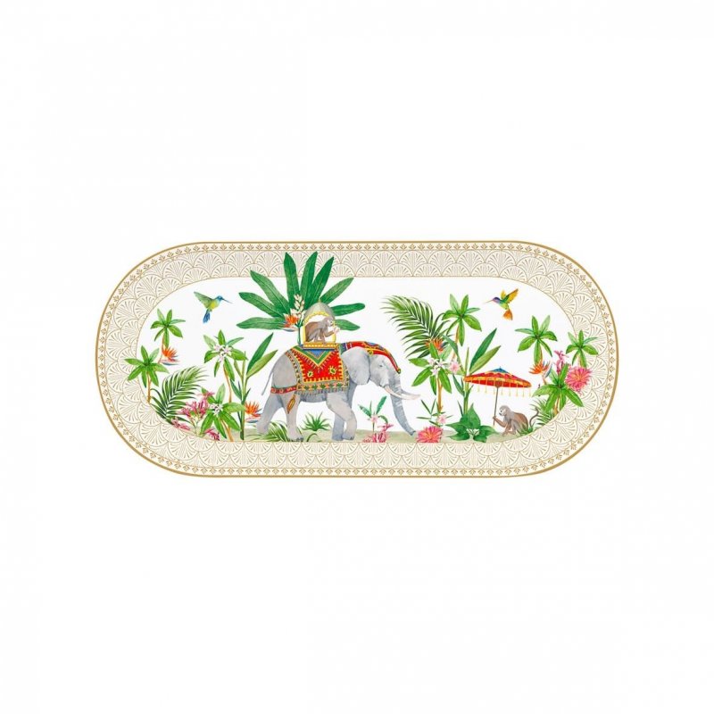 Easy Life - Piatto Ovale Marajah - 33,5×15 Cm