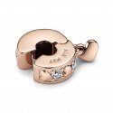 Clip Cuori e Pietre con Pendente a Cuore