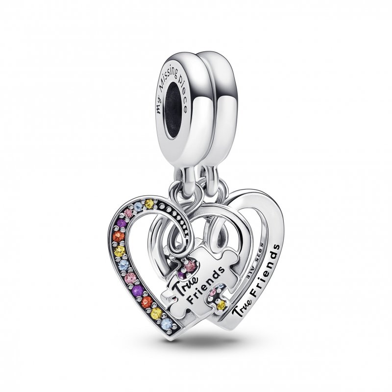 Charm Pendente Puzzle dell'Amicizia Divisibile