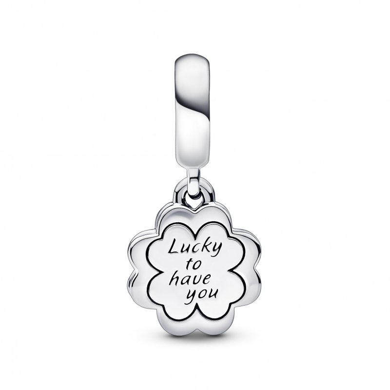 Charm Pendente Quadrifoglio dell'Amicizia