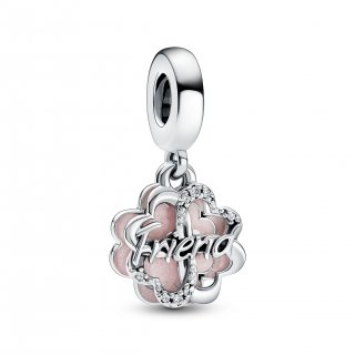 Charm Pendente Quadrifoglio dell'Amicizia