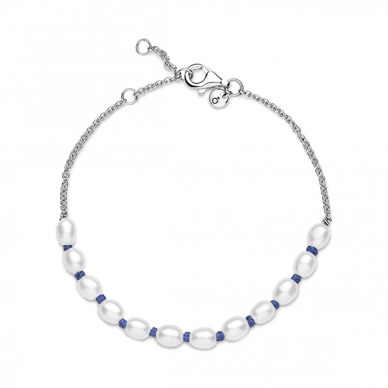 Bracciale con Perle Coltivate d'Acqua Dolce