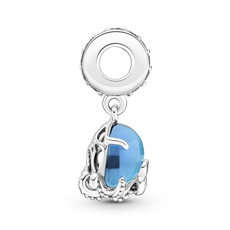 Charm Pendente Polpo Vetro di rano