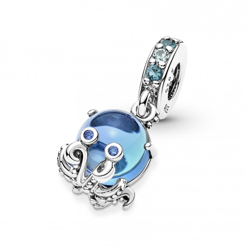 Charm Pendente Polpo Vetro di rano