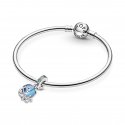 Charm Pendente Polpo Vetro di rano