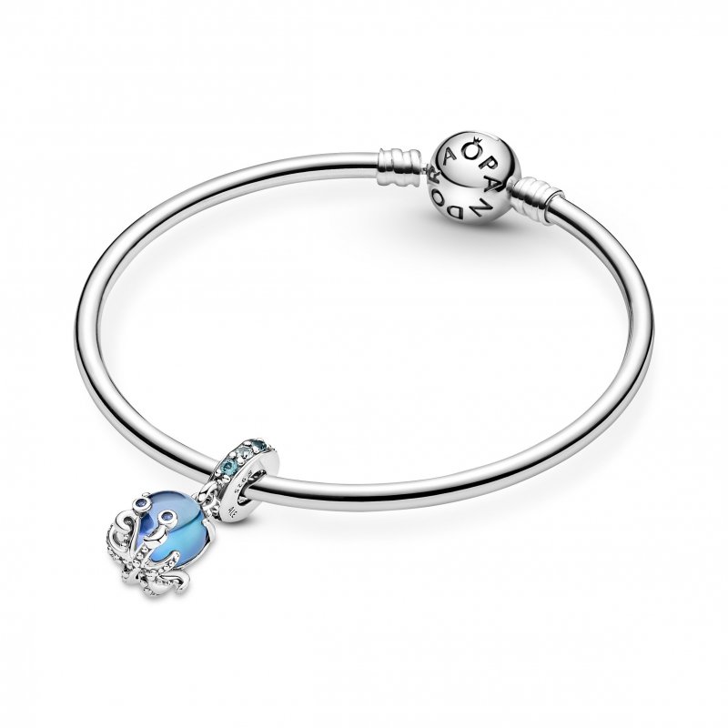 Charm Pendente Polpo Vetro di rano