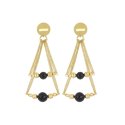 Nivy - Orecchini Jade - Argento 925 - Onice Nero