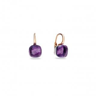 Pomellato - Orecchini Nudo Classic - Oro Rosa - Ametista