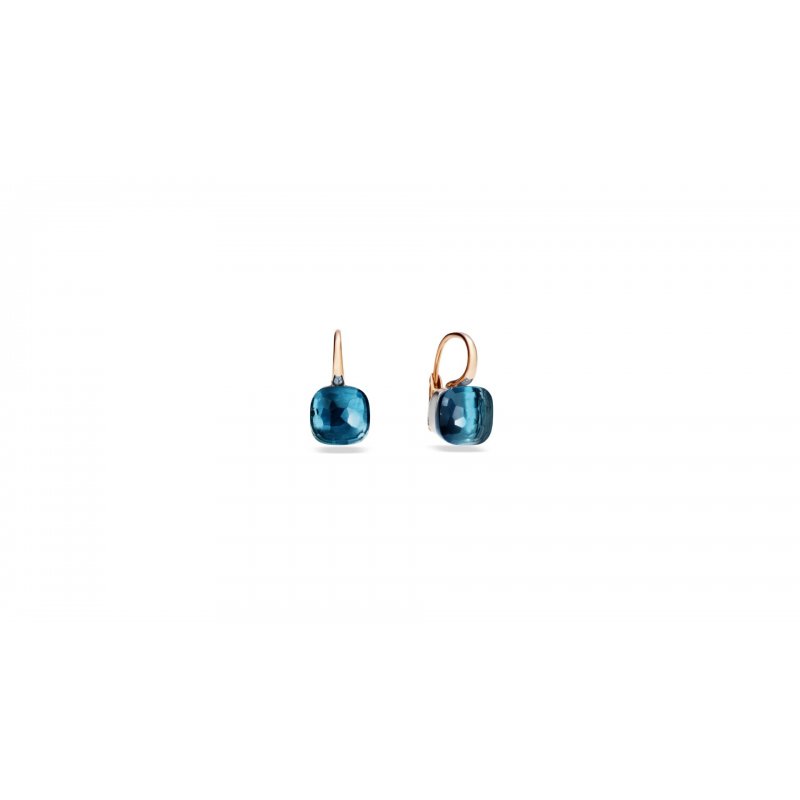Pomellato - Orecchini Nudo Classic - Oro Rosa - Topazio