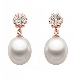 Comete Gioielli - Orecchini Eleganti - Oro 18Kt - Diamanti