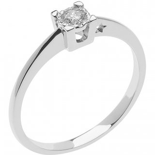 Anello Fidanzamento Solitario Comete Momenti