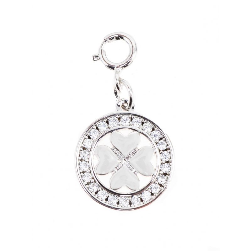 Ciondolo Charm Quadrifoglio Di Comete