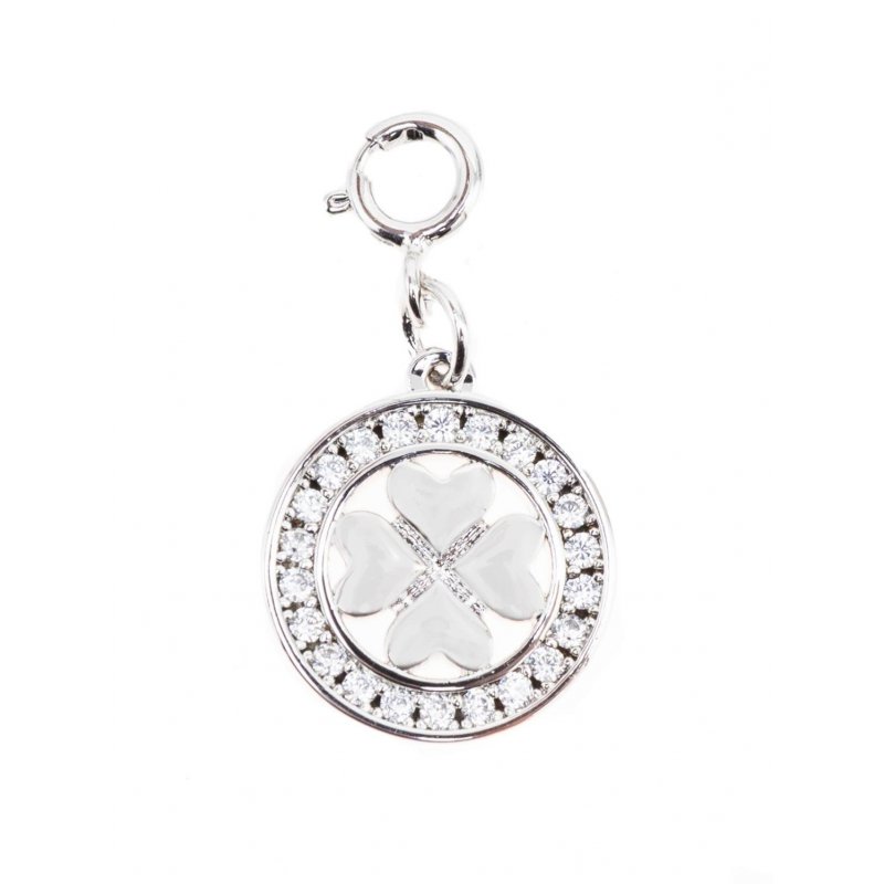 Ciondolo Charm Quadrifoglio Di Comete
