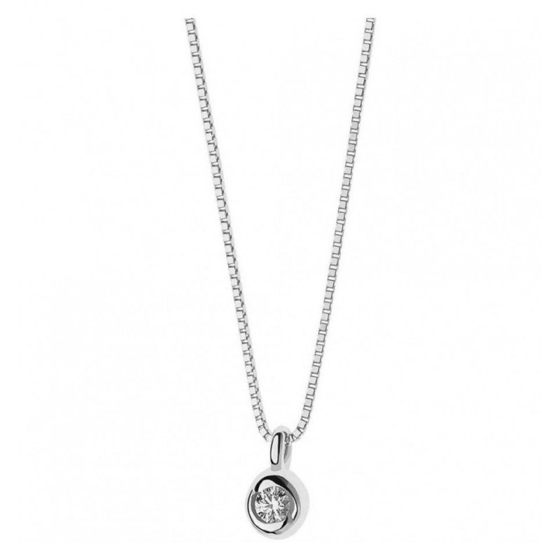 Collana Donna In Oro E Diamante Comete