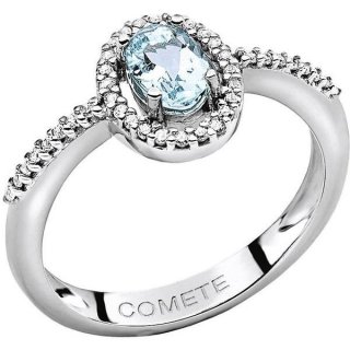 Comete Anello Donna Acquamarina