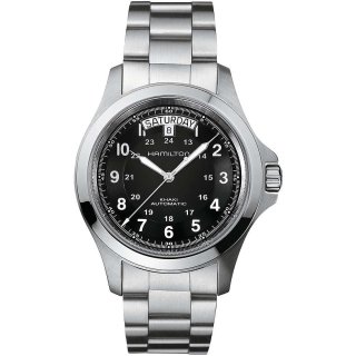 Hamilton - Khaki Field King Auto - Acciaio - Nero