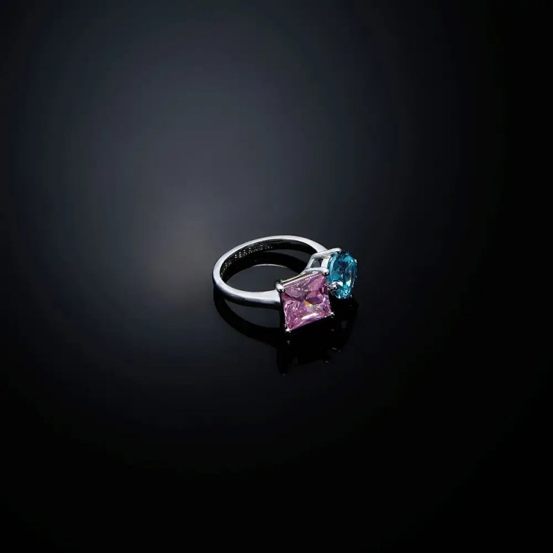 Anello Chiara Ferragni Brand Princess Rainbow - J19Avs07010
