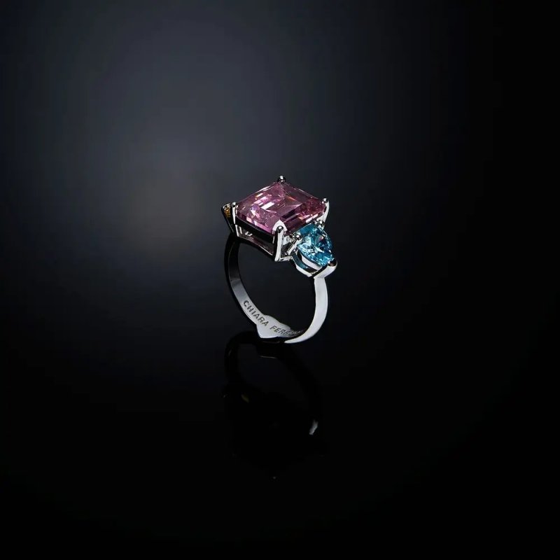 Anello Chiara Ferragni Brand Princess Rainbow - J19Avs06010