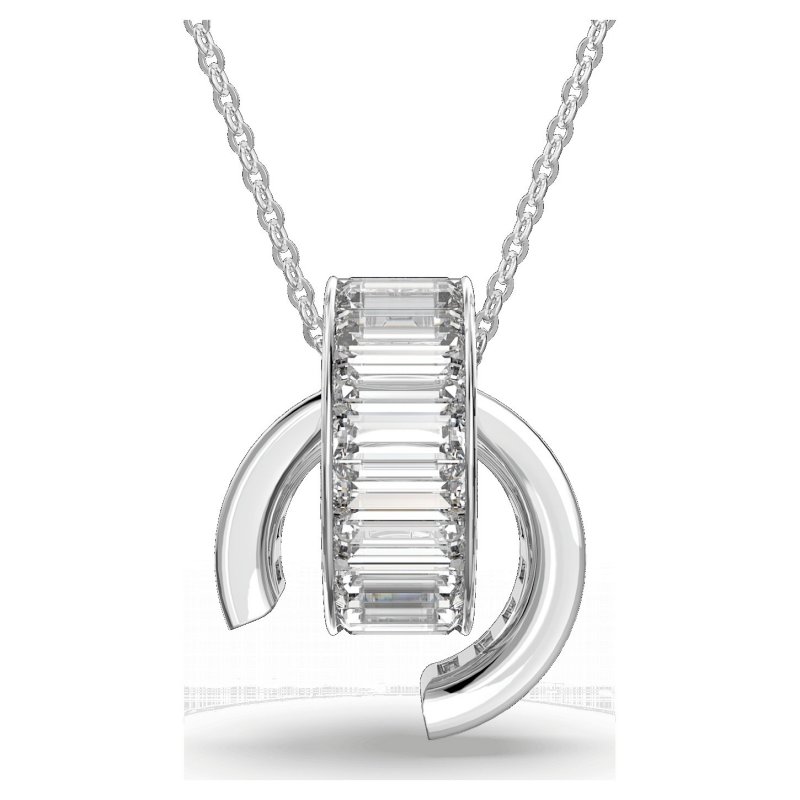 Swarovski - Pendente Matrix - Colore Bianco - Cristalli