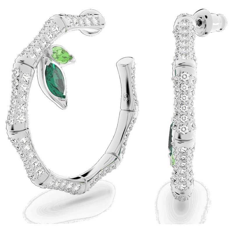 Swarovski - Orecchini Dellium - Cristalli - Verde