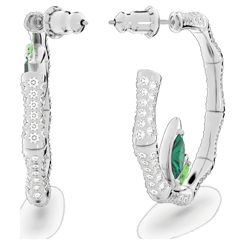 Swarovski - Orecchini Dellium - Cristalli - Verde