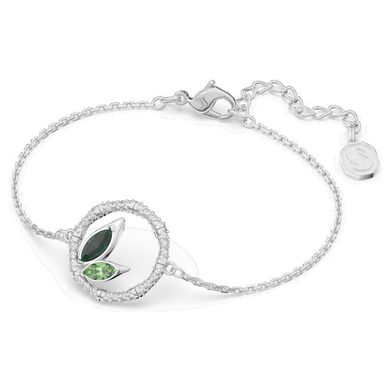 Swarovski - Braccialetto Dellium - Verde - Cristalli