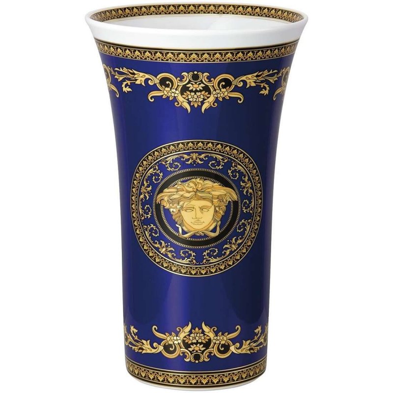 Vaso Versace Medusa Blue